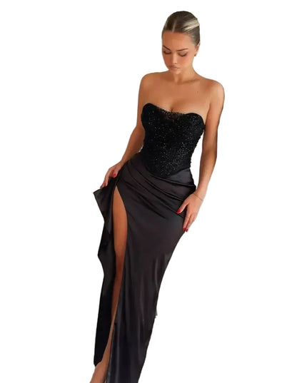 Sexy Hollow Out High-Waist Mini Dress