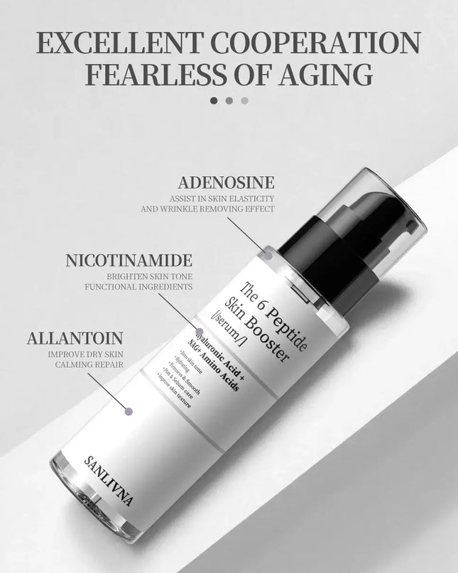 6-Peptide Essence Skincare Set