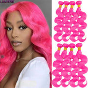Hot Pink / Remy Hair / 22 24 26 28
