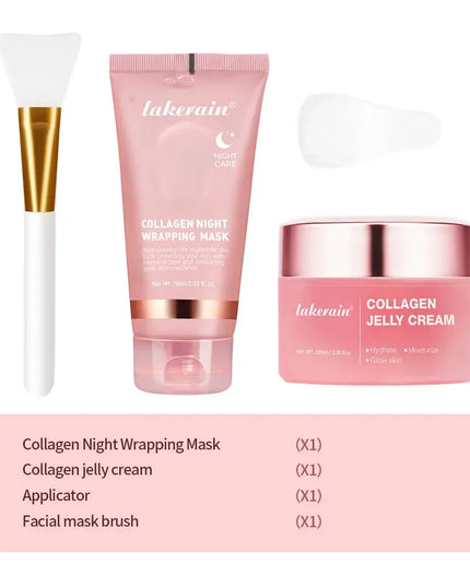 Collagen Jelly Cream – Hydrating & Firming Overnight Peel-Off Mask