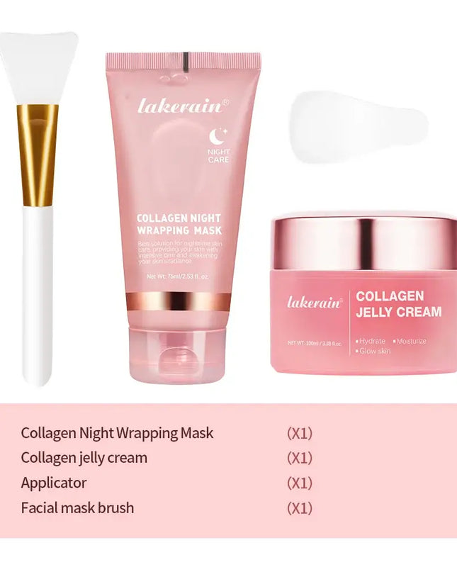Collagen Jelly Cream – Hydrating & Firming Overnight Peel-Off Mask