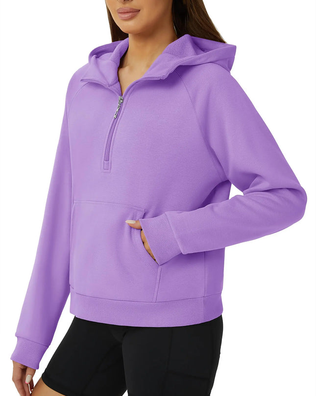 Tacvasen Women's Fleece Lined Cotton Pullover