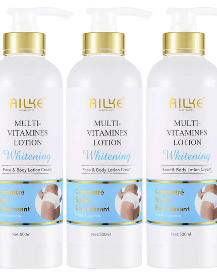 AILKE Whitening Body Lotion – Multi Vitamin Skin Brightening Set