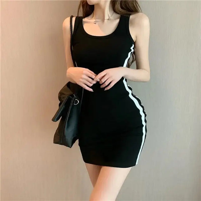 Summer Sheath Dress - Casual Sexy Elegant Spaghetti Strap