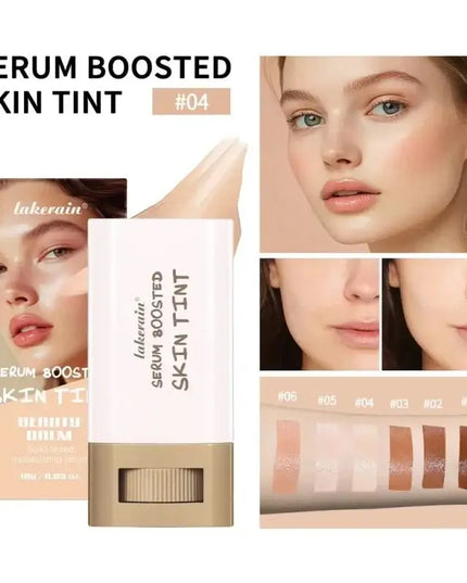 Skin Tint Foundation Stick hydrates and nourishes the skin while providing long-lasting,