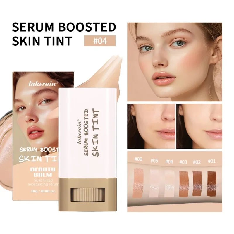 Skin Tint Foundation Stick hydrates and nourishes the skin while providing long-lasting,