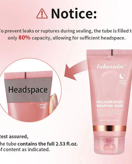 Collagen Jelly Cream – Hydrating & Firming Overnight Peel-Off Mask