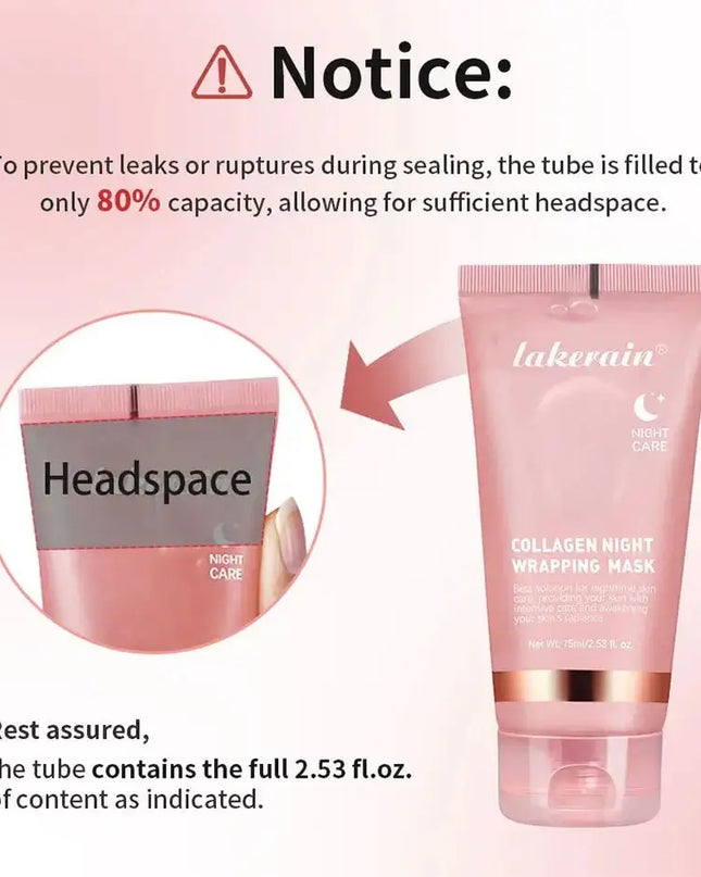Collagen Jelly Cream – Hydrating & Firming Overnight Peel-Off Mask