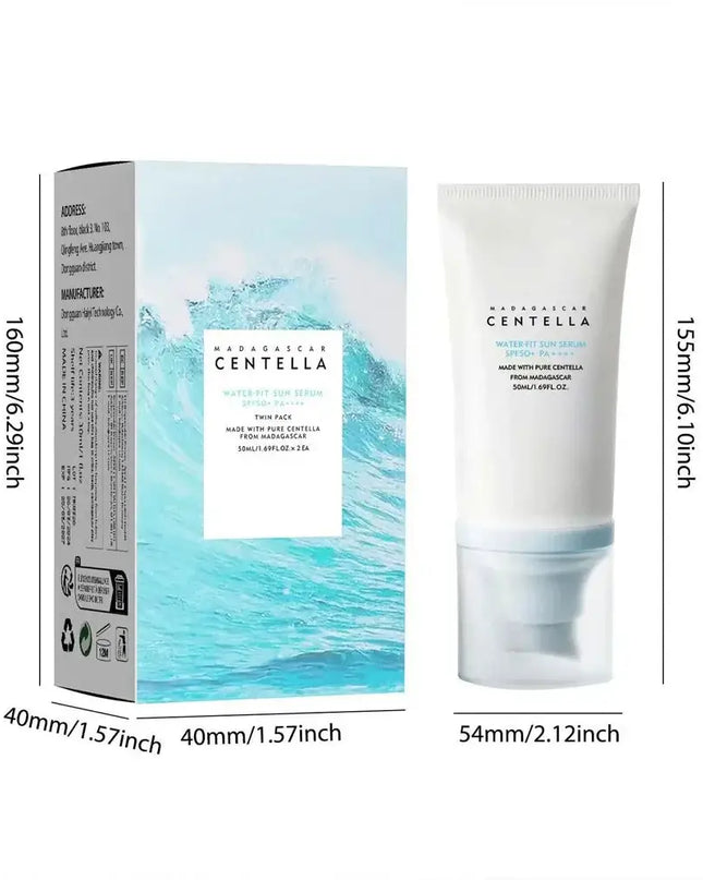 50+ Facial Sunscreen Centella Protector Solar Sunblock Skin Whitening