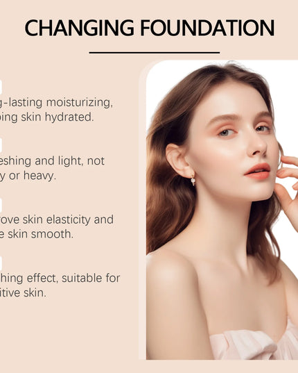 Light Moisturizing Foundation for Oily and Dry Skin | HOYGI