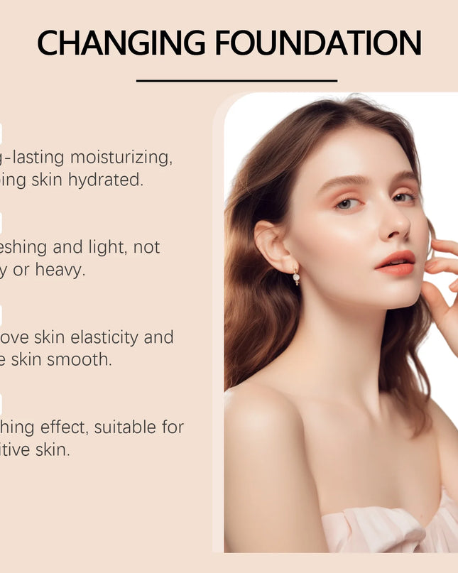 Light Moisturizing Foundation for Oily and Dry Skin | HOYGI