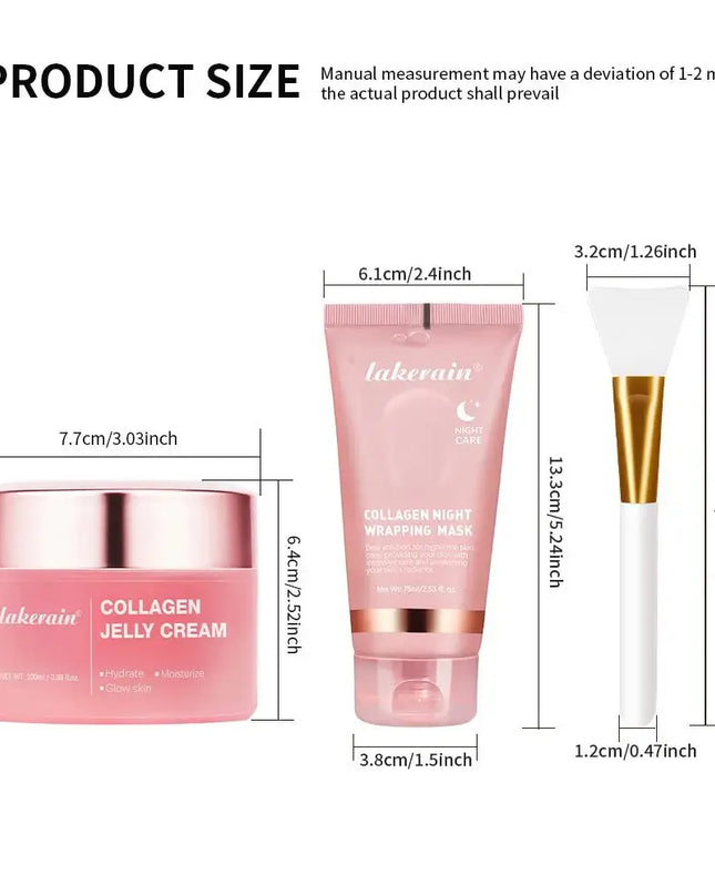 Collagen Jelly Cream – Hydrating & Firming Overnight Peel-Off Mask