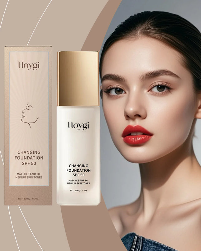 Light Moisturizing Foundation for Oily and Dry Skin | HOYGI
