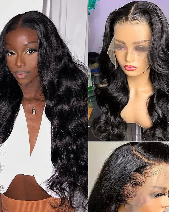 40 Inch 13x6 HD Body Wave Lace Front Wig 220% Density Human Hair