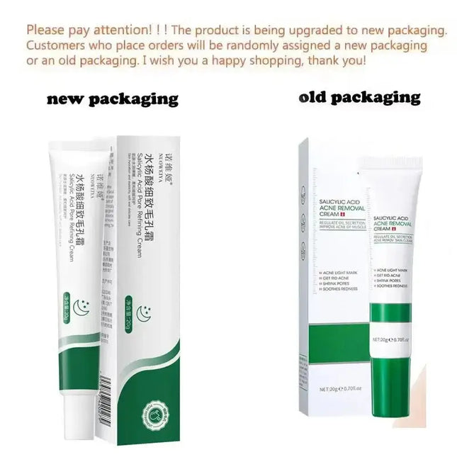 Salicylic Acid Pore Minimizer – Blackhead Remover & Skin Repair Cream