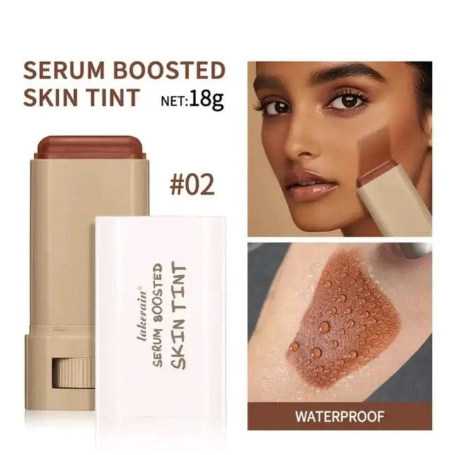 Skin Tint Foundation Stick hydrates and nourishes the skin while providing long-lasting,
