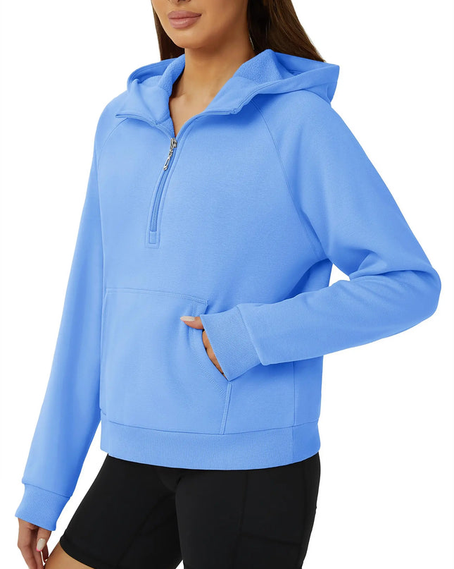 Tacvasen Women's Fleece Lined Cotton Pullover