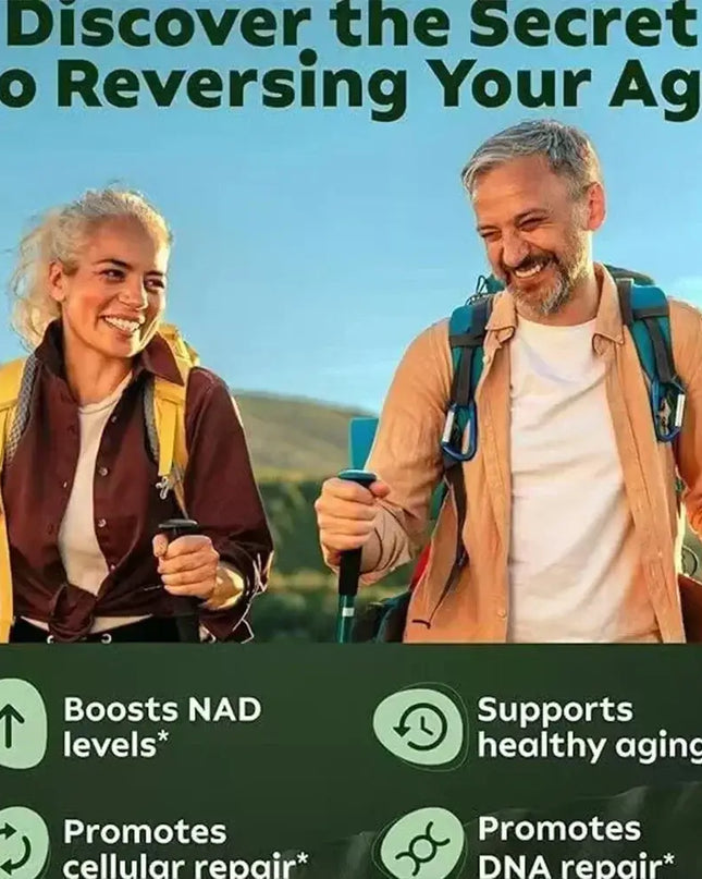 Booster 900mg Anti-Aging Supplement with Nicotinamide Riboside Resveratrol