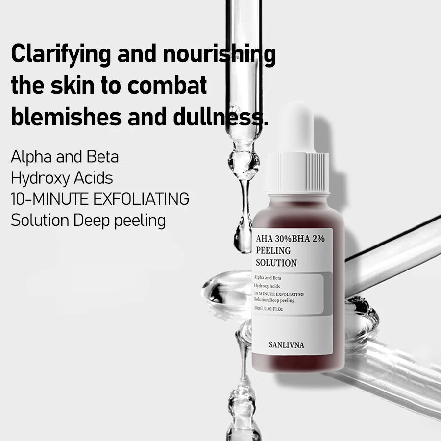 Exfoliating Face Serum – 10% Salicylic Acid, Niacinamide + Zinc, Hexapeptide for Moisturizing & Smoothing