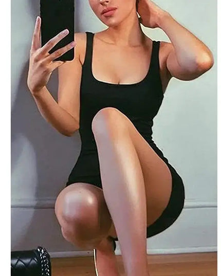 Summer Sheath Dress - Casual Sexy Elegant Spaghetti Strap