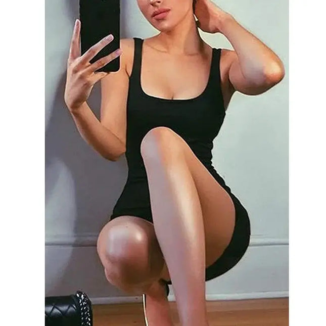 Summer Sheath Dress - Casual Sexy Elegant Spaghetti Strap