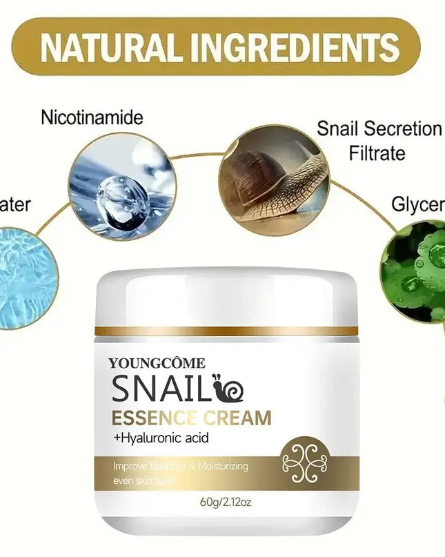 Snail essence cream with hyaluronic acid,Retinol Moisturizing Firming