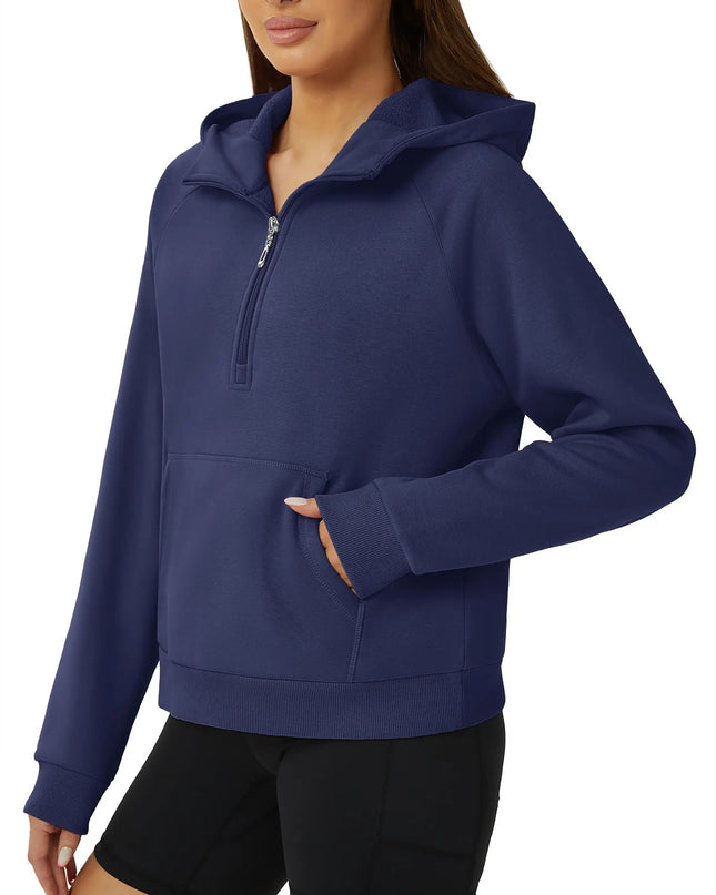 Tacvasen Women's Fleece Lined Cotton Pullover
