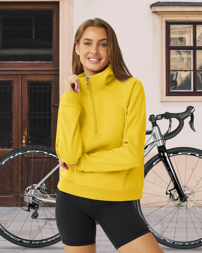 Tacvasen Women's Fleece Lined Cotton Pullover