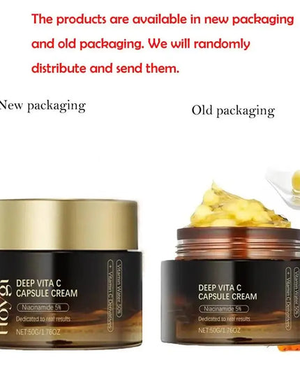 Vitamin C Glow Capsules – Hydrating & Brightening Face Moisturizer