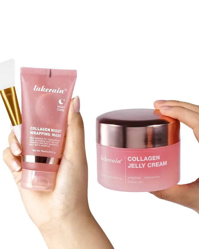 Collagen Jelly Cream – Hydrating & Firming Overnight Peel-Off Mask