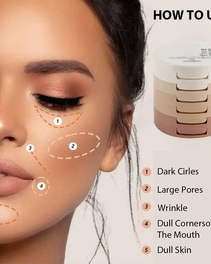 5-Tone Correcting Compact Powder
