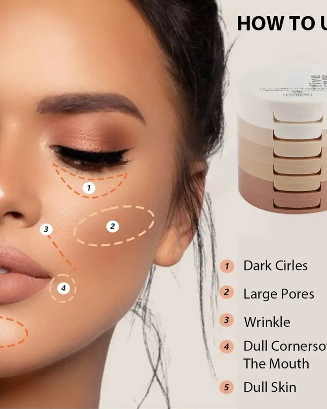5-Tone Correcting Compact Powder