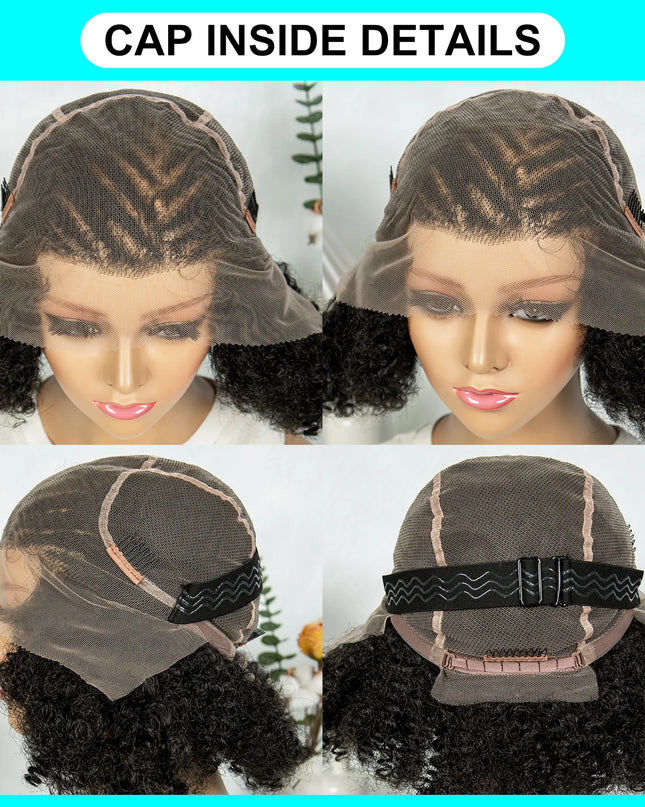 Wig cap details with a focus on construction and material