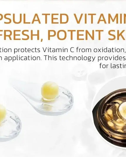 Vitamin C Glow Capsules – Hydrating & Brightening Face Moisturizer