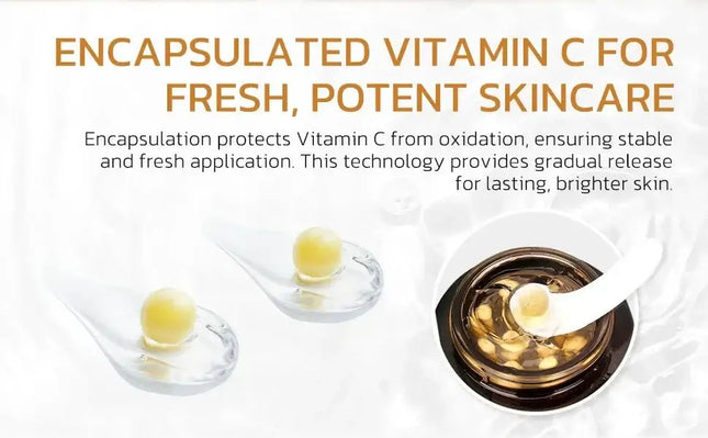 Vitamin C Glow Capsules – Hydrating & Brightening Face Moisturizer