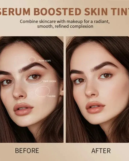 Skin Tint Foundation Stick hydrates and nourishes the skin while providing long-lasting,