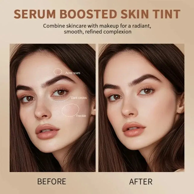 Skin Tint Foundation Stick hydrates and nourishes the skin while providing long-lasting,
