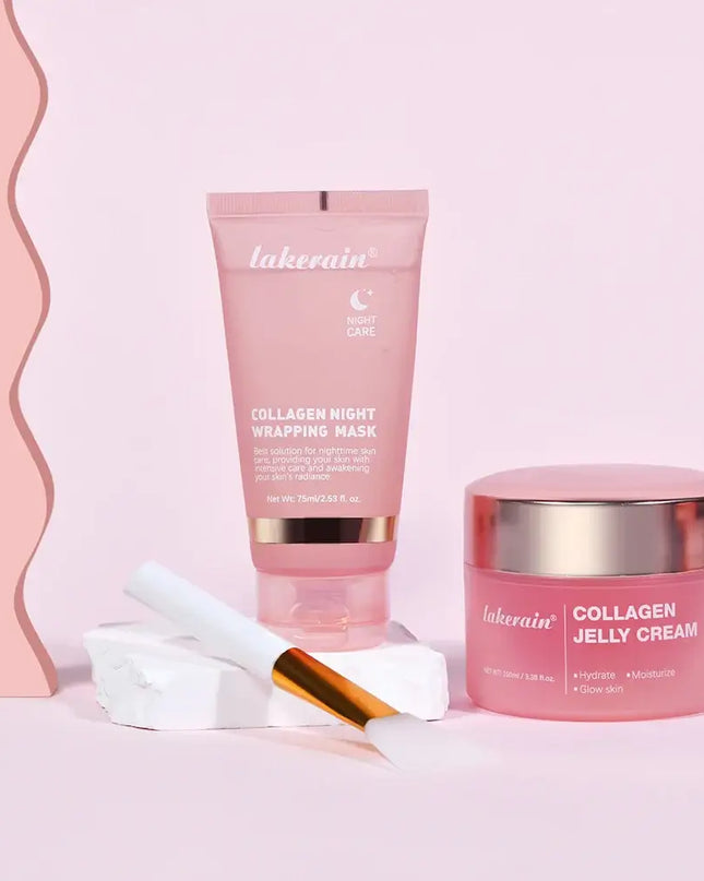 Collagen Jelly Cream – Hydrating & Firming Overnight Peel-Off Mask