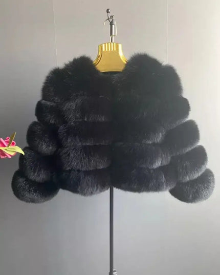 Winter Women's Cold Coat Top Fox Jackets For Women clothing Natural Real fox Fur Jacket Coats For Women Fur Jacket In Promotion