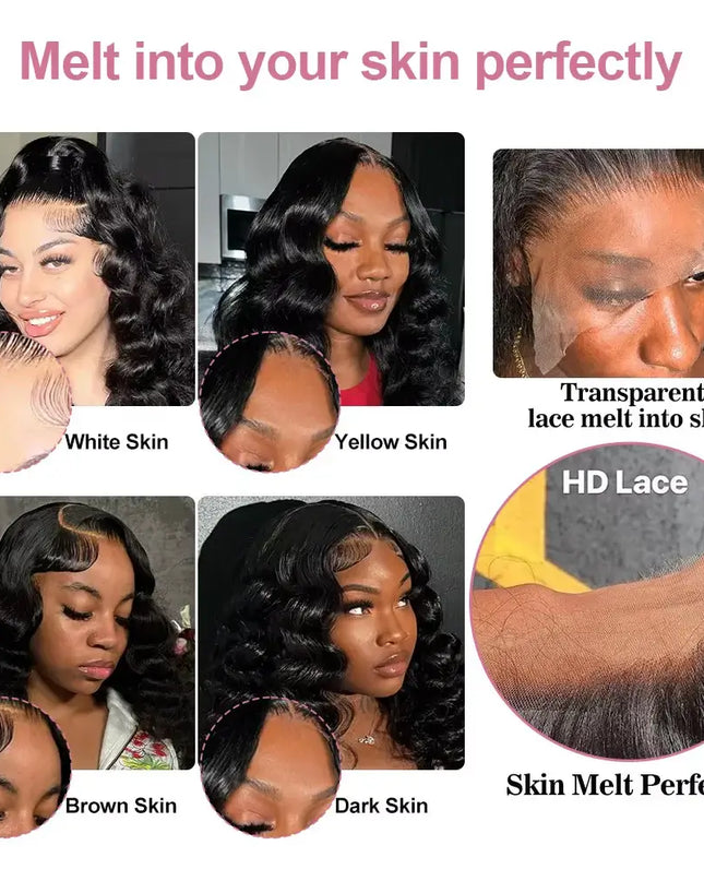 40 Inch Loose Deep Wave HD Lace Front Wig 13x6 Brazilian Curly Human Hair Wig for Women