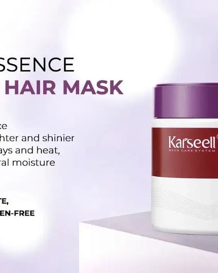 Purple Hair Mask 500ml – Anti-Brass Toner for Blonde, Gray & Silver Hair