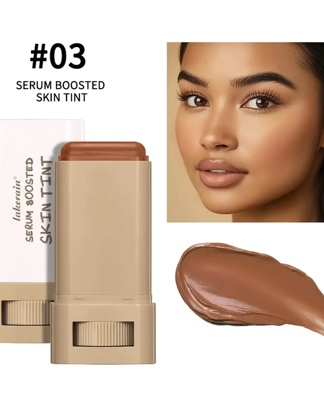 Skin Tint Foundation Stick hydrates and nourishes the skin while providing long-lasting,