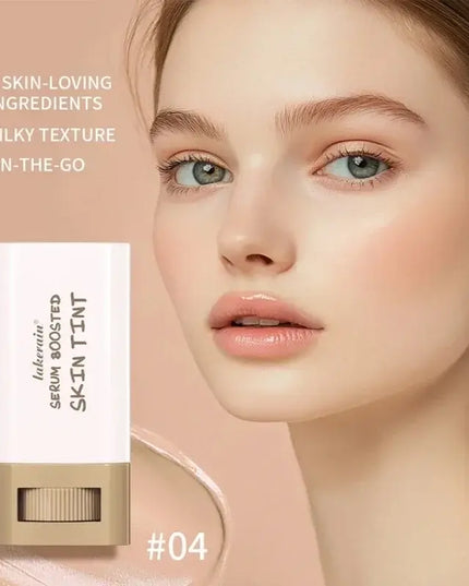 Skin Tint Foundation Stick hydrates and nourishes the skin while providing long-lasting,