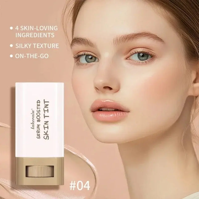 Skin Tint Foundation Stick hydrates and nourishes the skin while providing long-lasting,