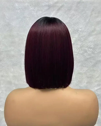 180 Density Human Hair Bob Wig - Pre Plucked Bob Wigs