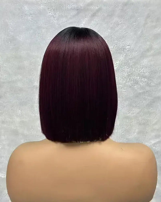 180 Density Human Hair Bob Wig - Pre Plucked Bob Wigs