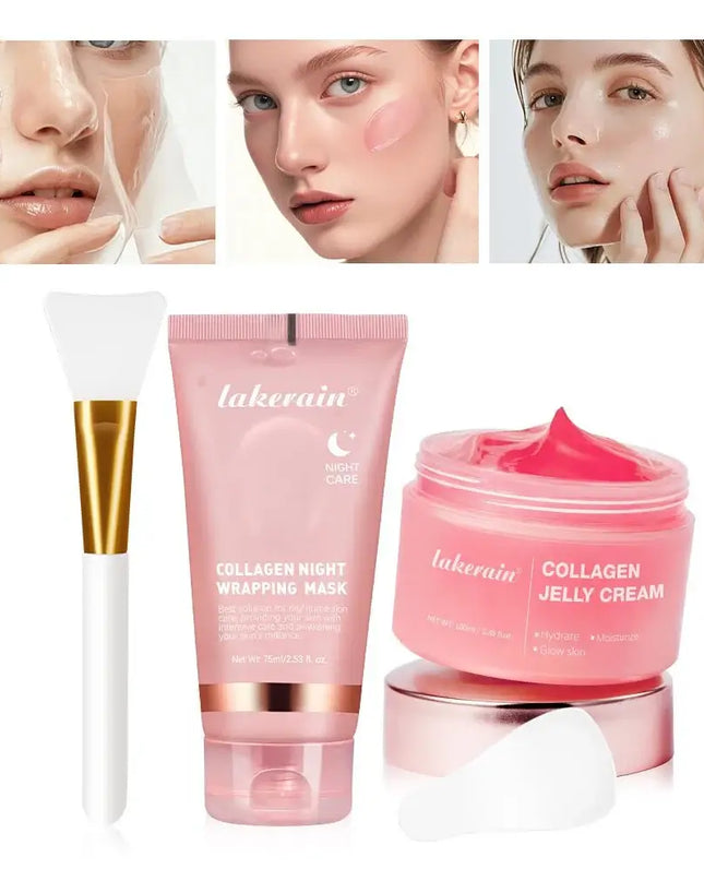 Collagen Jelly Cream – Hydrating & Firming Overnight Peel-Off Mask