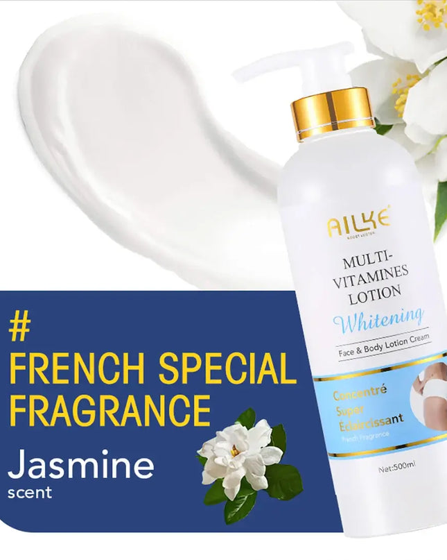 AILKE Whitening Body Lotion – Multi Vitamin Skin Brightening Set