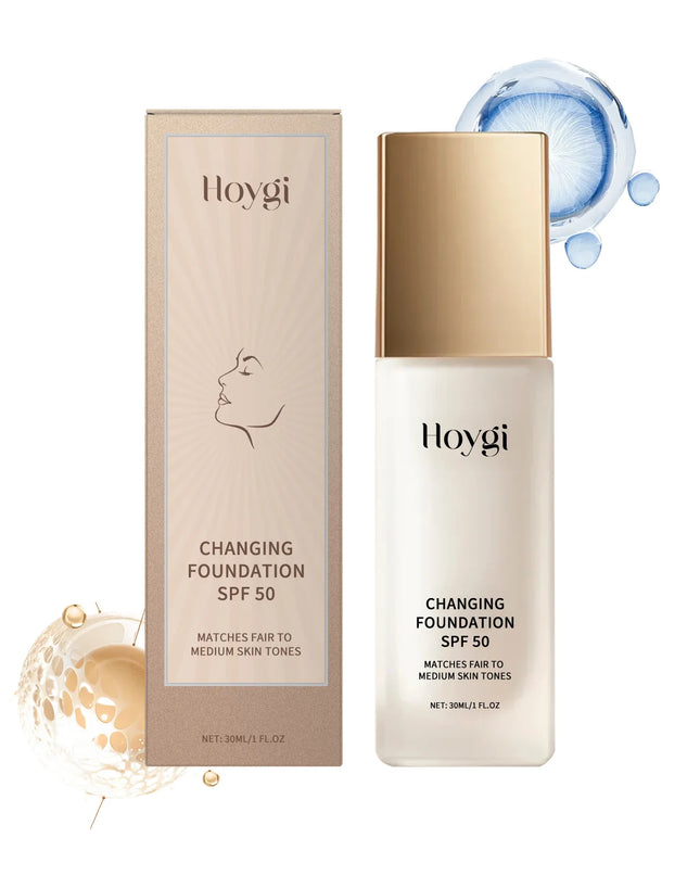 Light Moisturizing Foundation for Oily and Dry Skin | HOYGI
