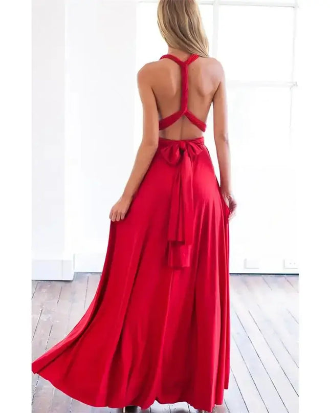 Sexy Women's Multiway Convertible Bandage Maxi Dress